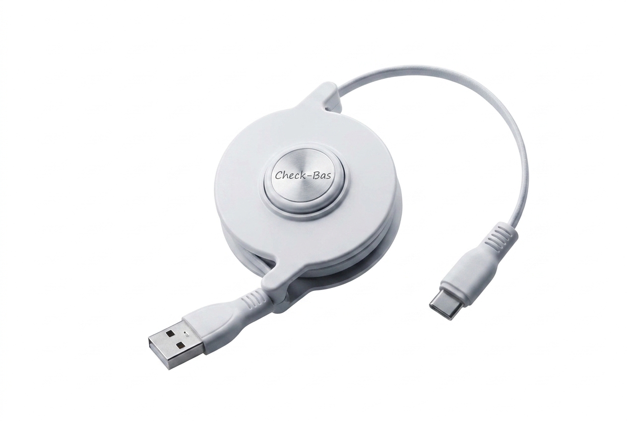 Check-Bas Retractable USB Cable